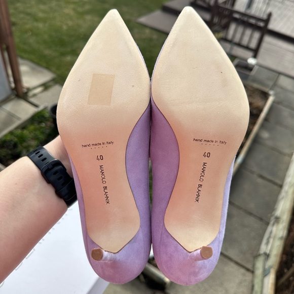 ✨HOST PICK✨ *NEW* MANOLO BLAHNIK BB HEELS (IT 40) - Picture 7 of 9